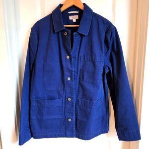 NWOT - Wallace & Barnes - Duck Canvas Chore Jacket - Indigo - Medium